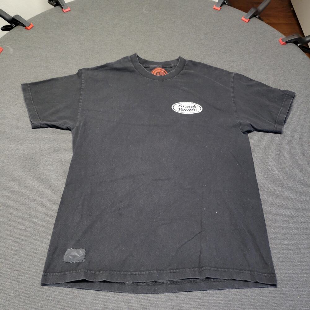 Hidden Characters Catboy Short Sleeve T-Shirt - Black Size Large